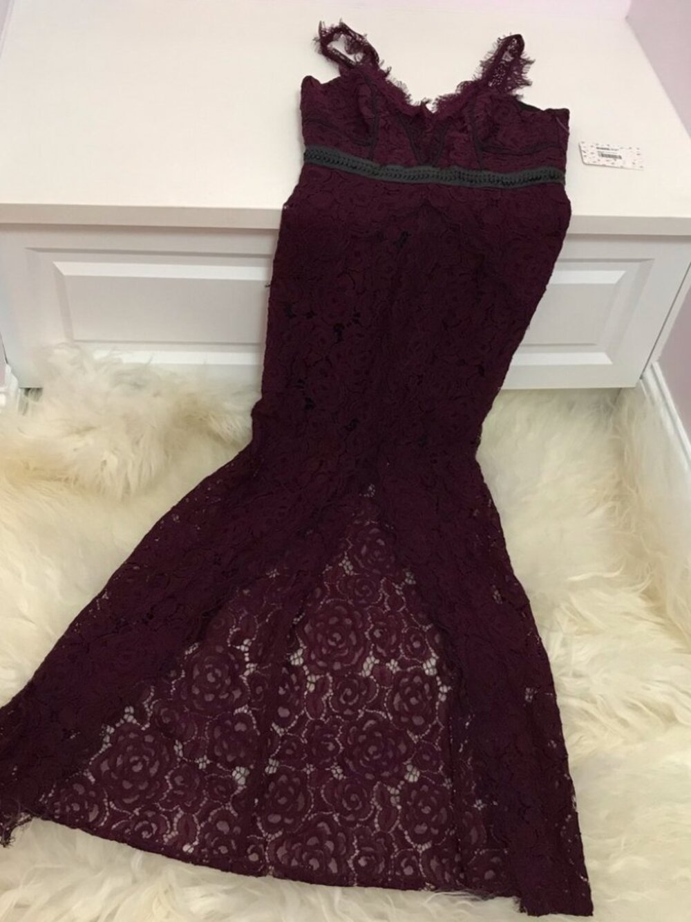 Free people Urban Outfitters Lace Maxi Dress 0562 - Picture 6 of 7